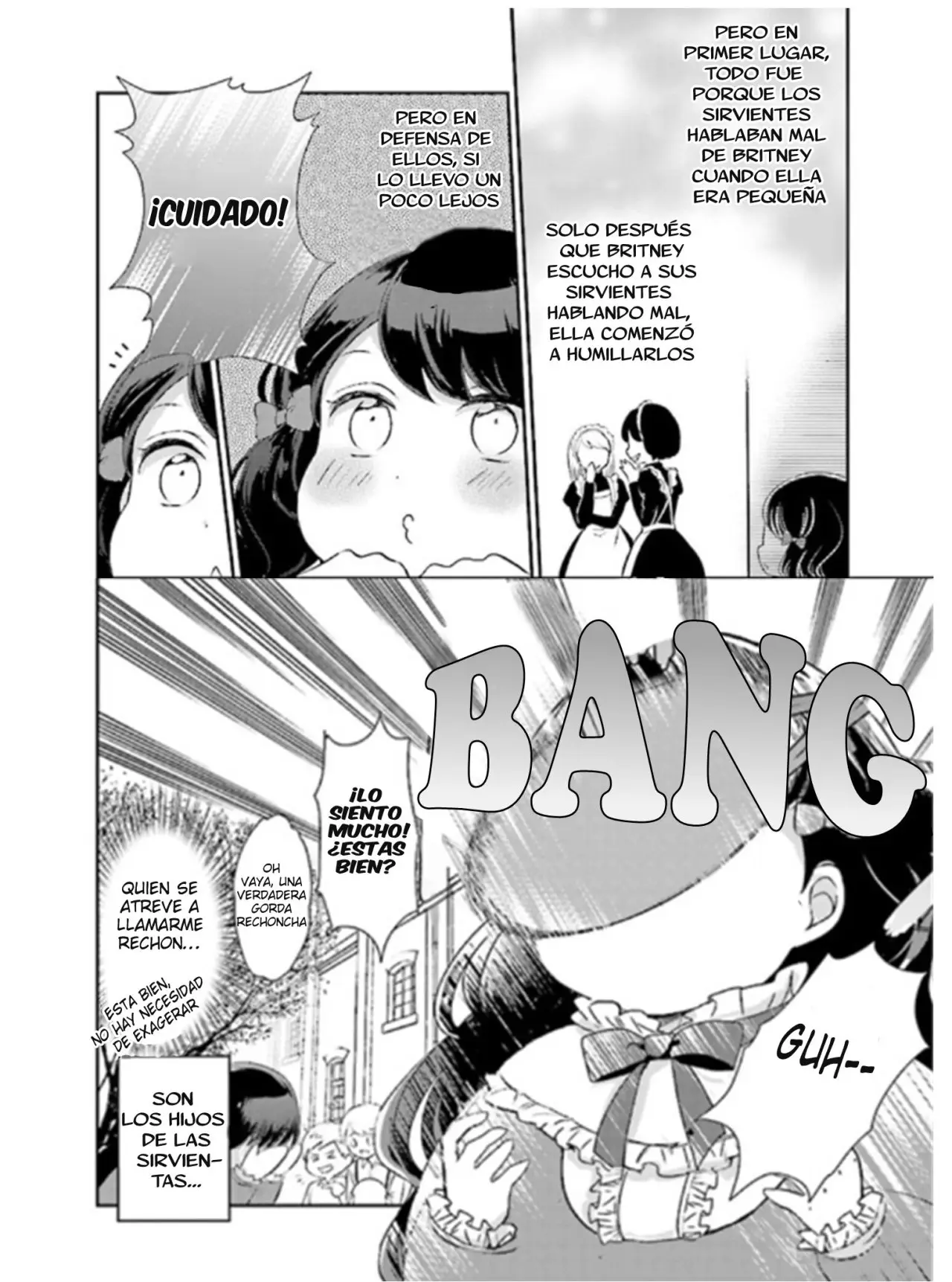 Reencarné en un Manga Shoujo como la hija cerdita de un noble (2019) - Capítulo 2.4 - Página 6 - LectorTMOo