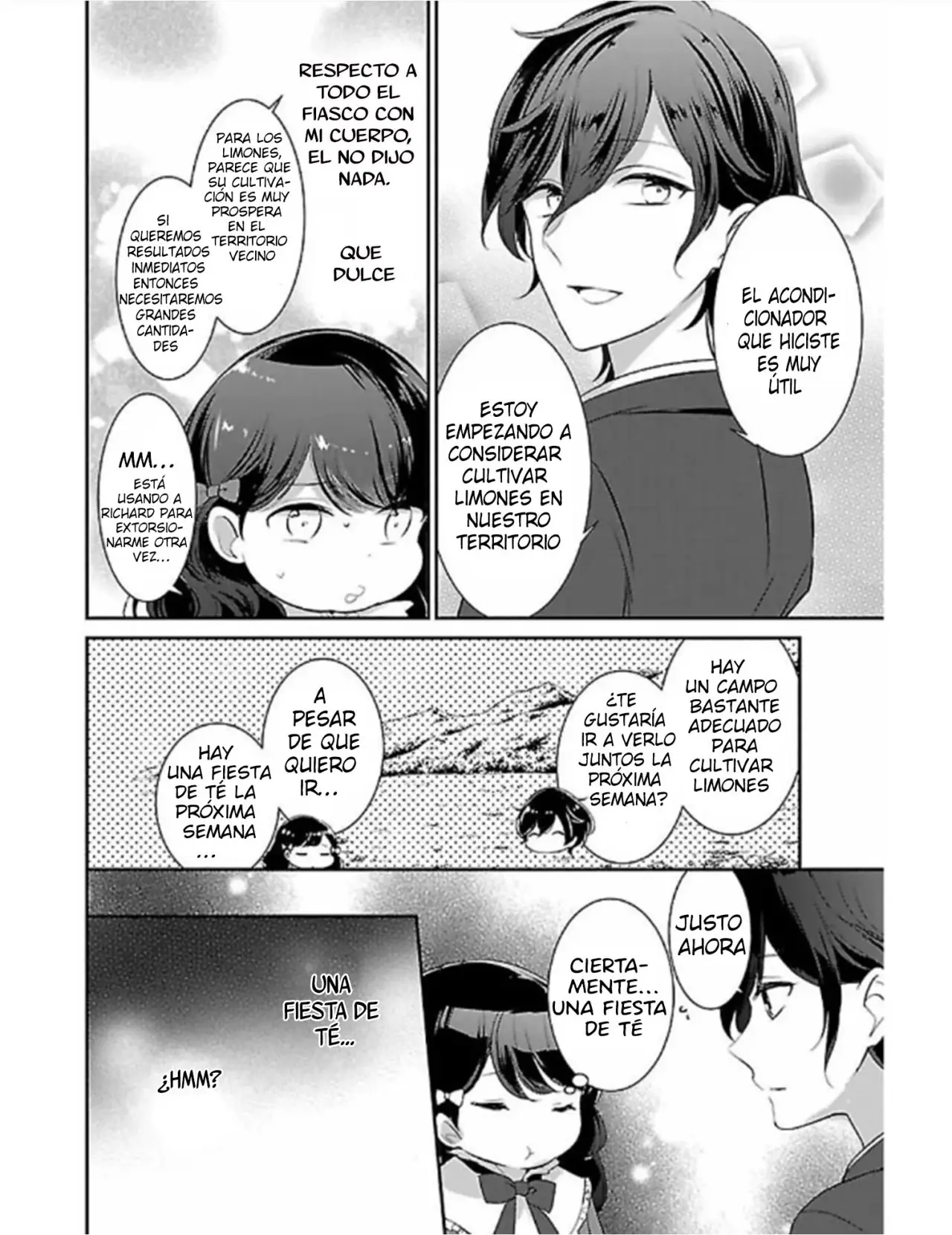 Reencarné en un Manga Shoujo como la hija cerdita de un noble (2019) - Capítulo 3.2 - Página 9 - LectorTMOo