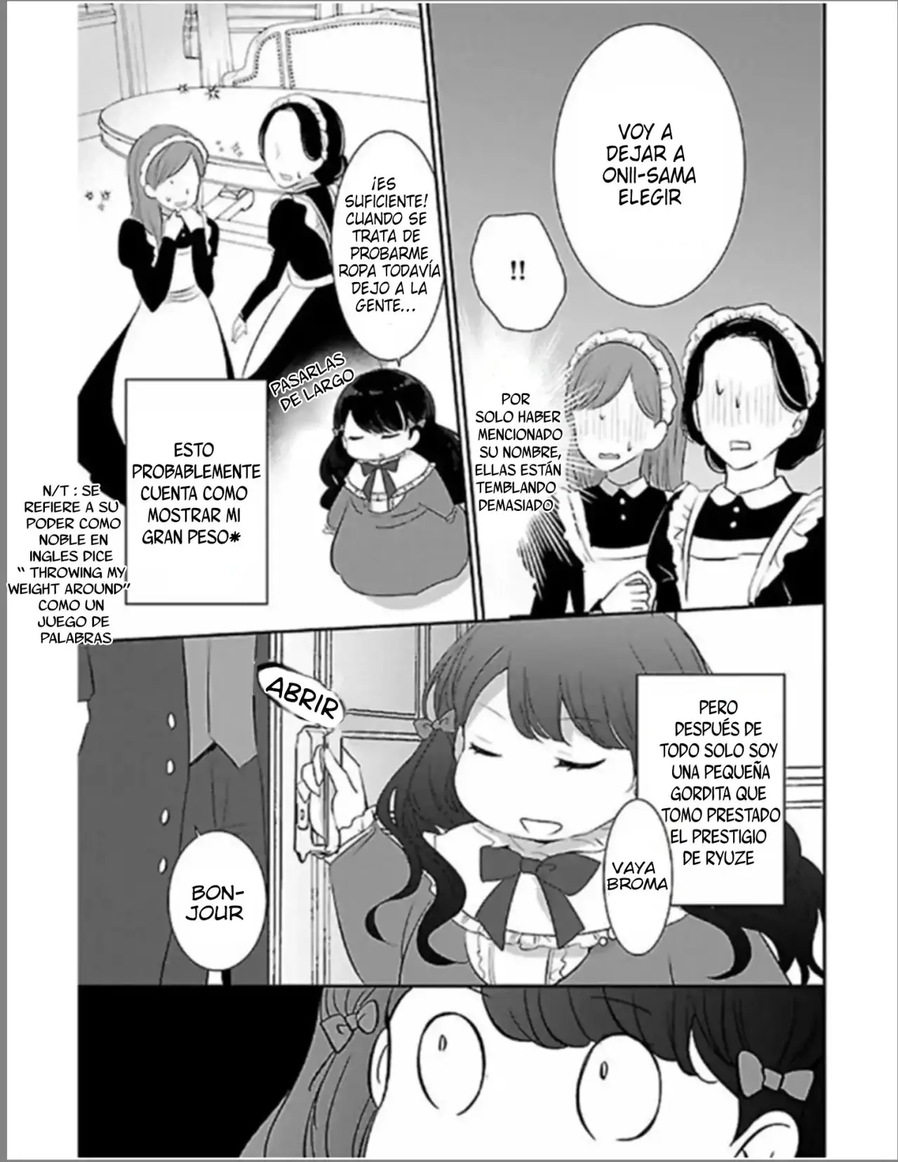 Reencarné en un Manga Shoujo como la hija cerdita de un noble (2019) - Capítulo 3.3 - Página 5 - LectorTMOo