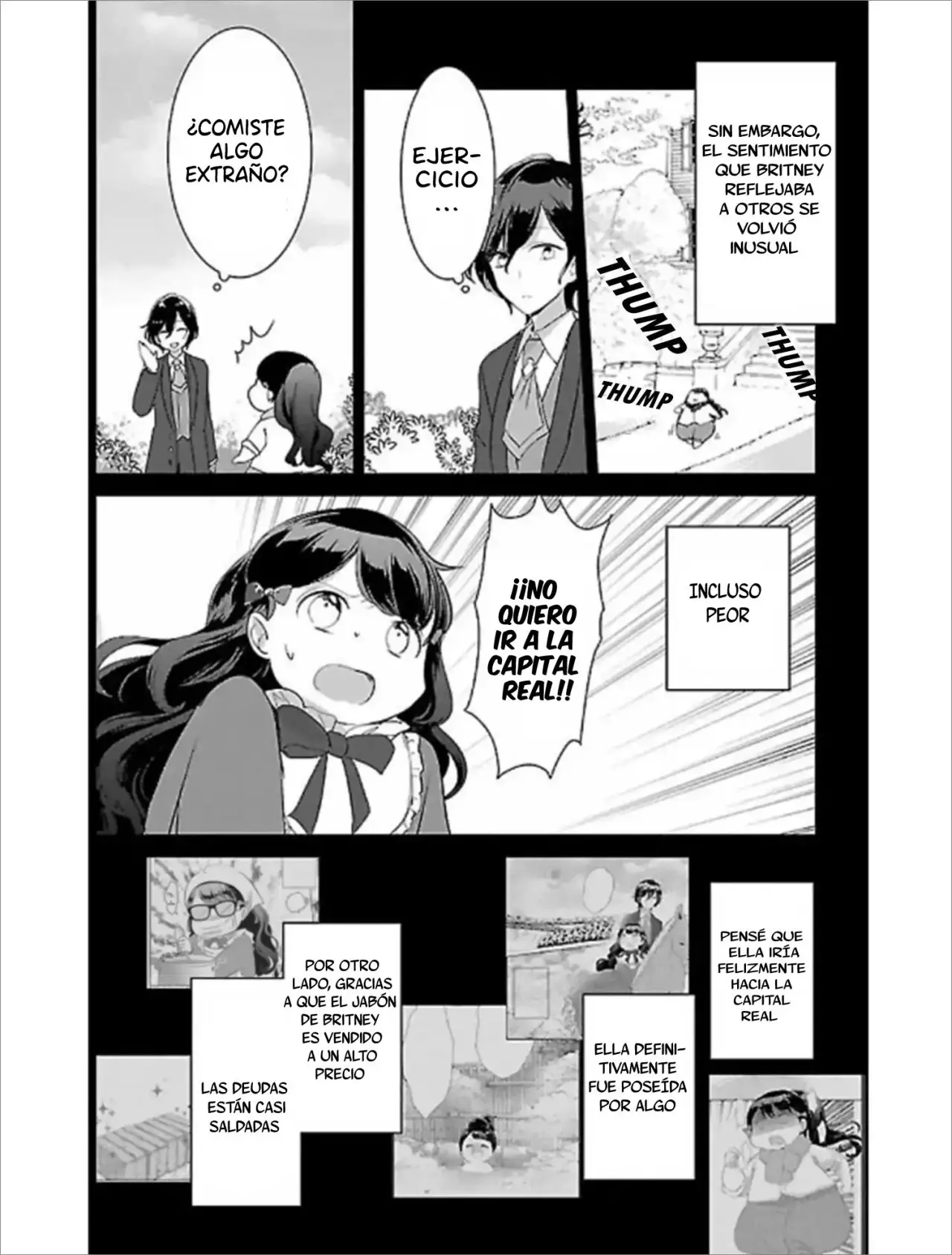 Reencarné en un Manga Shoujo como la hija cerdita de un noble (2019) - Capítulo 3.4 - Página 8 - LectorTMOo