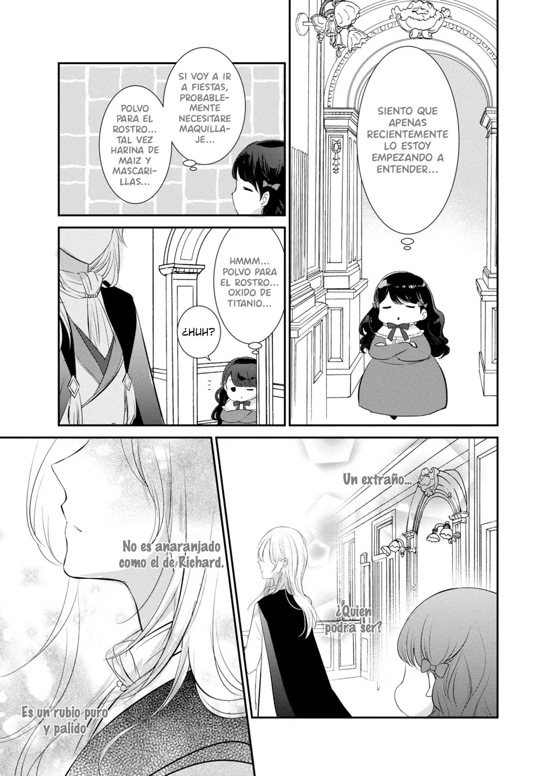 Reencarné en un Manga Shoujo como la hija cerdita de un noble (2019) - Capítulo 4.2 - Página 5 - LectorTMOo