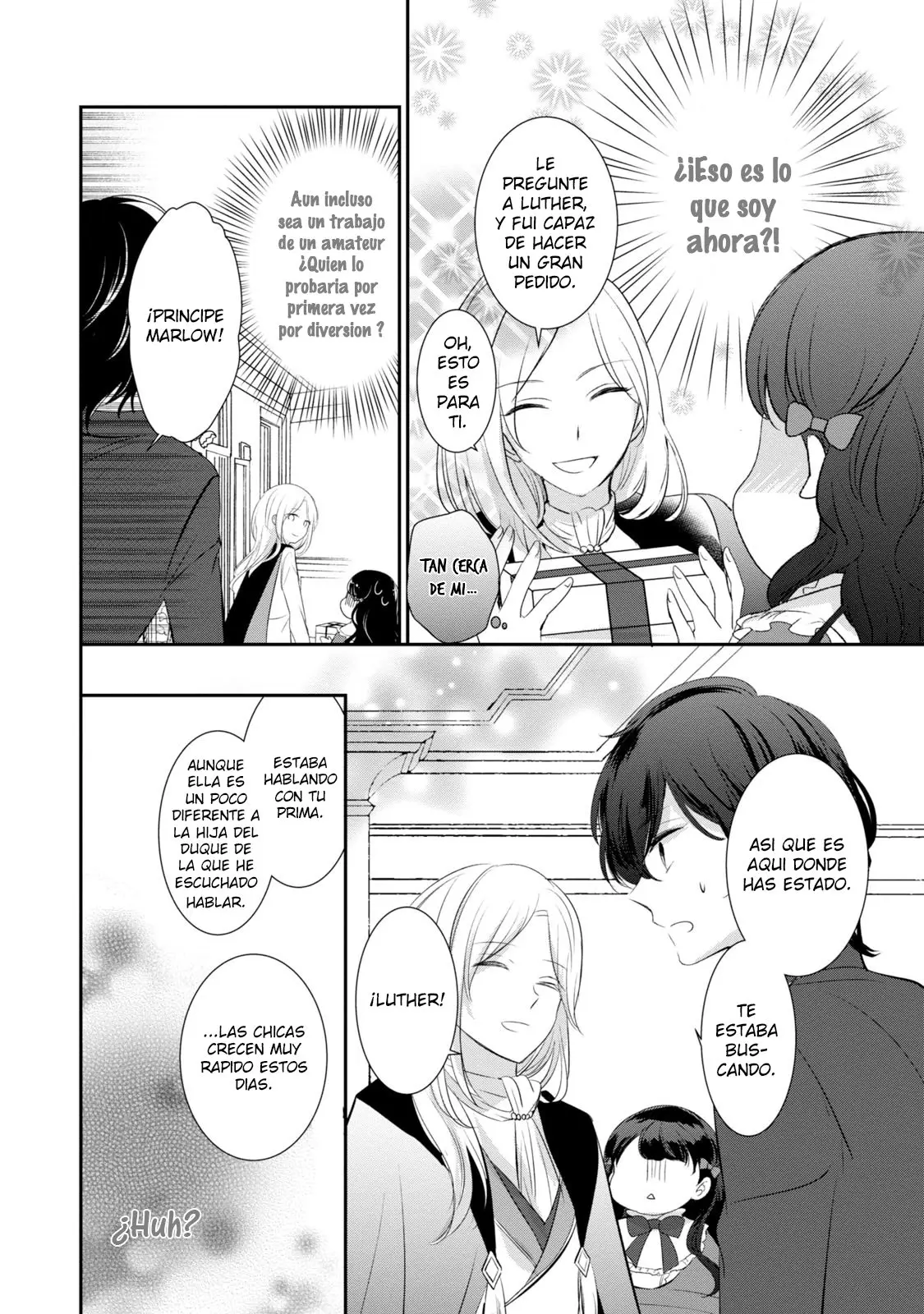 Reencarné en un Manga Shoujo como la hija cerdita de un noble (2019) - Capítulo 4.2 - Página 8 - LectorTMOo