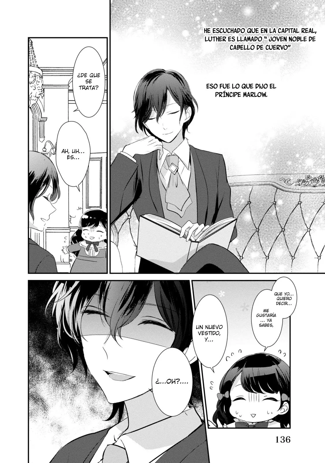 Reencarné en un Manga Shoujo como la hija cerdita de un noble (2019) - Capítulo 4.3 - Página 8 - LectorTMOo
