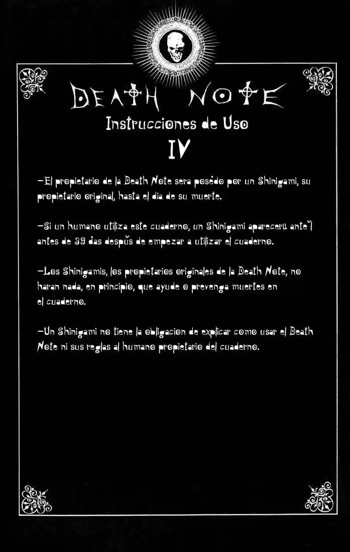 Reglas de uso de Death note (2007) - Capítulo  - Página 5 - LectorTMOo