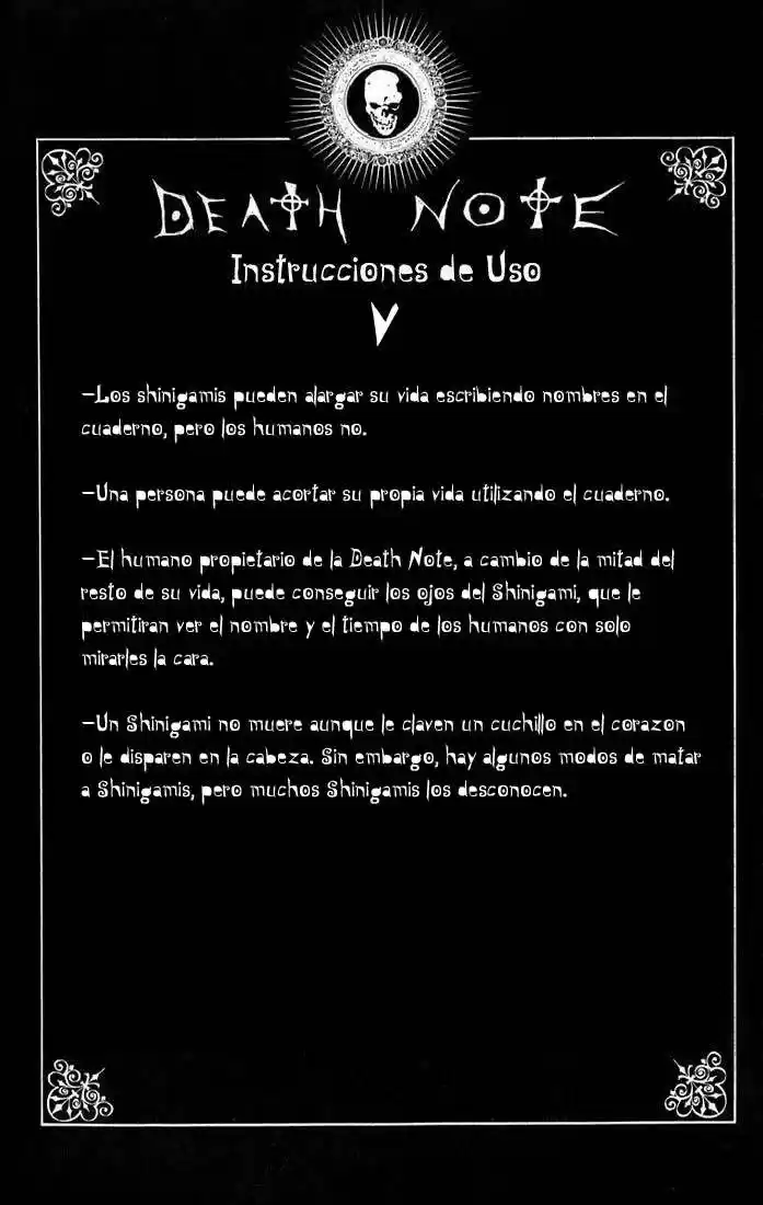 Reglas de uso de Death note (2007) - Capítulo  - Página 6 - LectorTMOo