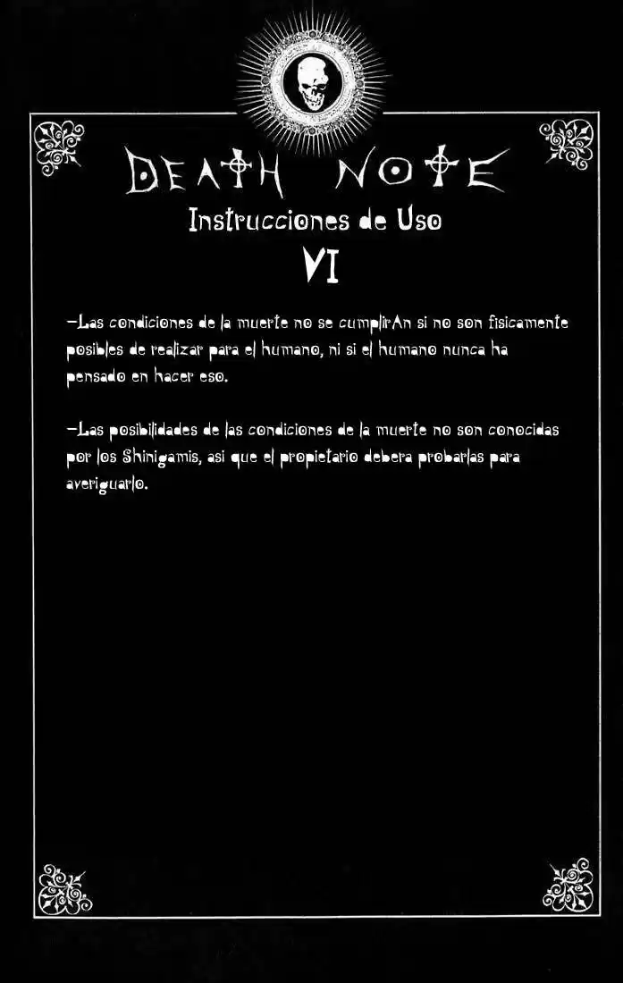 Reglas de uso de Death note (2007) - Capítulo  - Página 7 - LectorTMOo