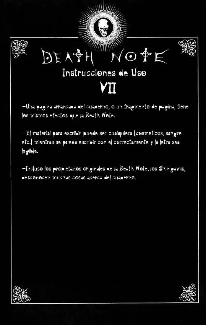 Reglas de uso de Death note (2007) - Capítulo  - Página 8 - LectorTMOo