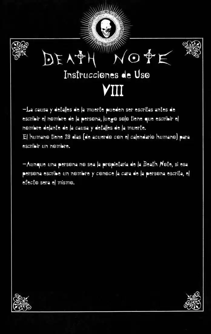Reglas de uso de Death note (2007) - Capítulo  - Página 9 - LectorTMOo