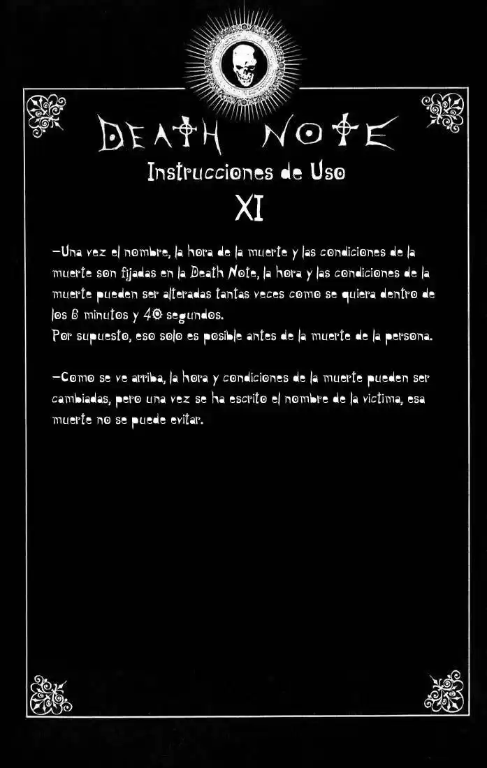Reglas de uso de Death note (2007) - Capítulo  - Página 12 - LectorTMOo