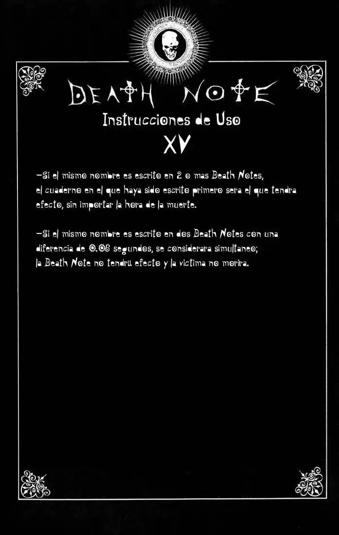 Reglas de uso de Death note (2007) - Capítulo  - Página 16 - LectorTMOo