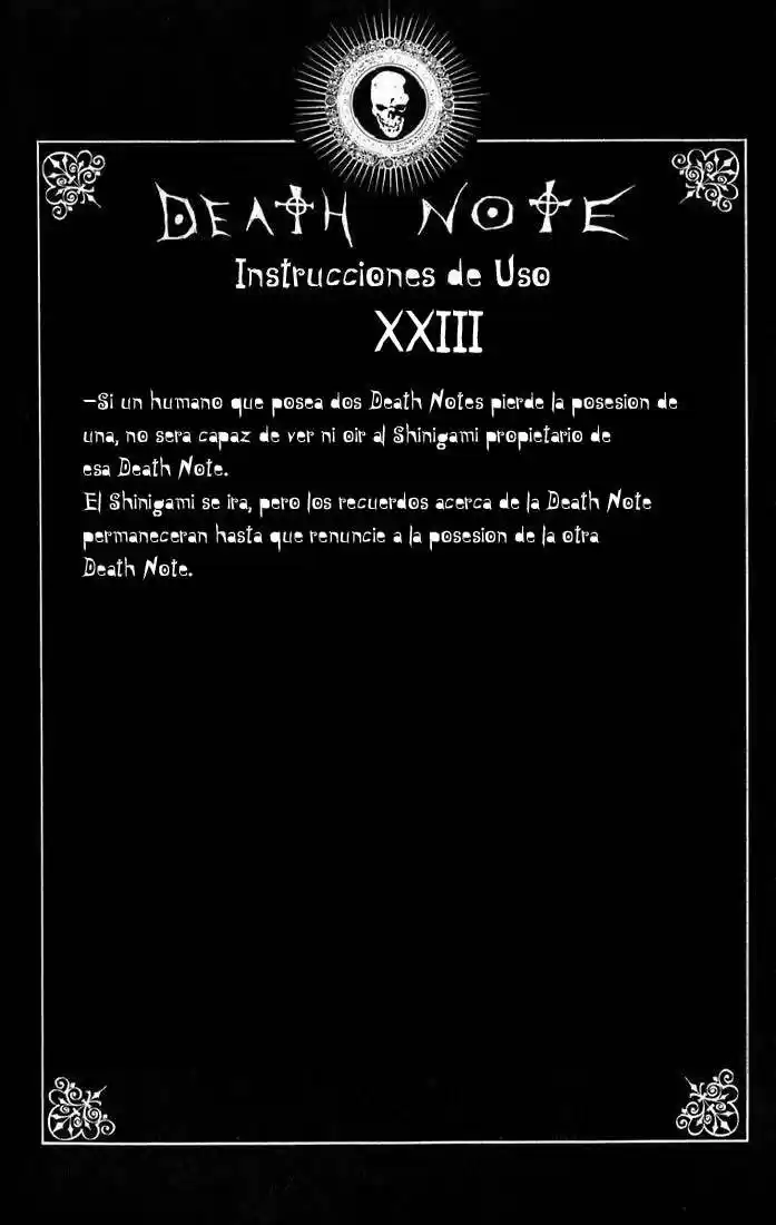 Reglas de uso de Death note (2007) - Capítulo  - Página 24 - LectorTMOo