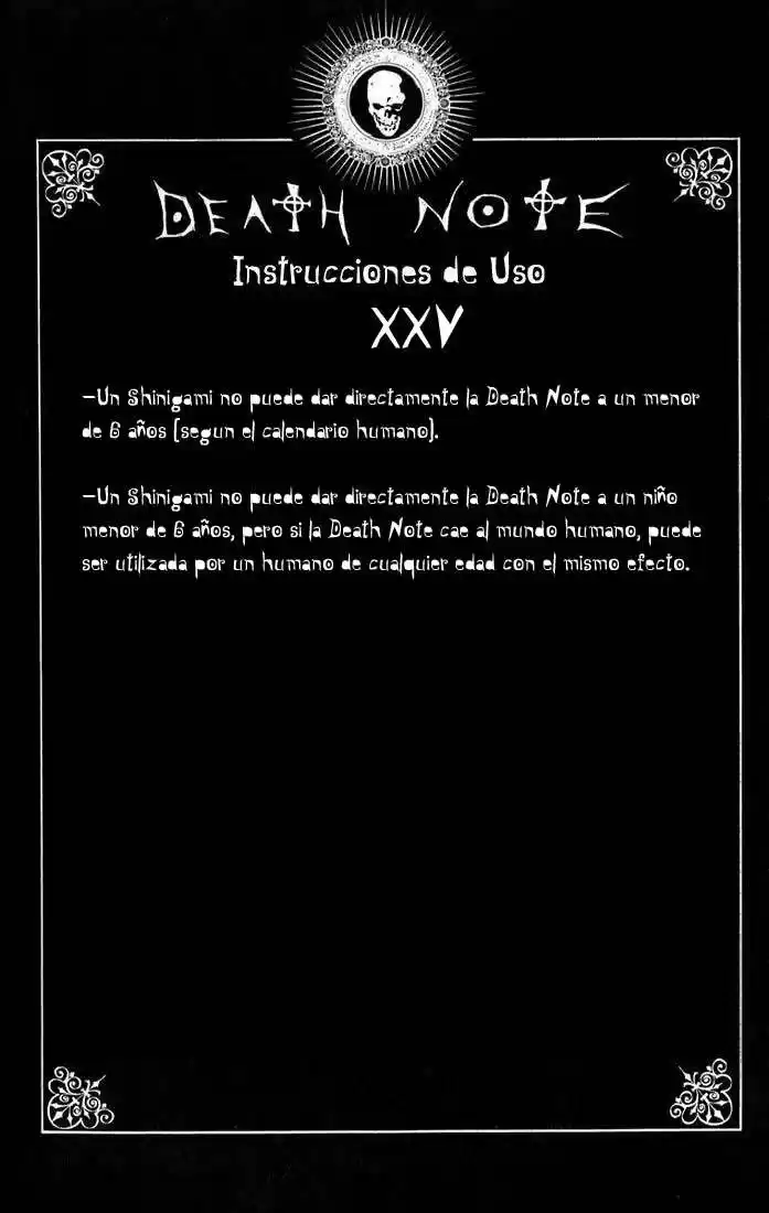 Reglas de uso de Death note (2007) - Capítulo  - Página 26 - LectorTMOo
