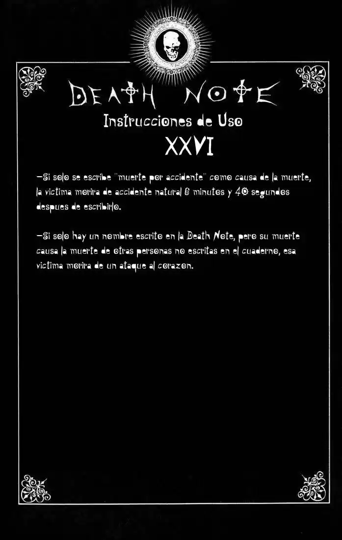Reglas de uso de Death note (2007) - Capítulo  - Página 27 - LectorTMOo