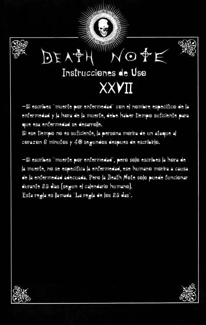 Reglas de uso de Death note (2007) - Capítulo  - Página 28 - LectorTMOo