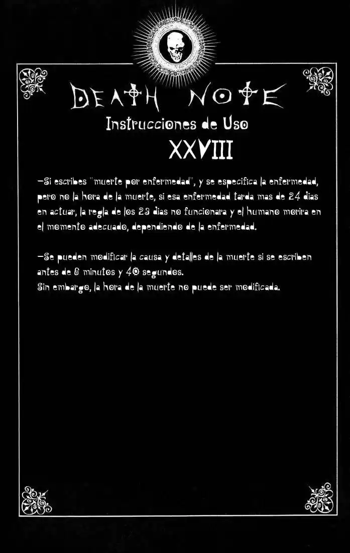 Reglas de uso de Death note (2007) - Capítulo  - Página 29 - LectorTMOo