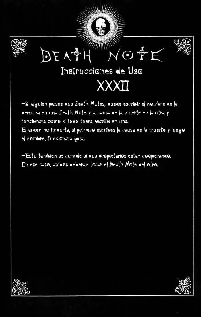 Reglas de uso de Death note (2007) - Capítulo  - Página 33 - LectorTMOo