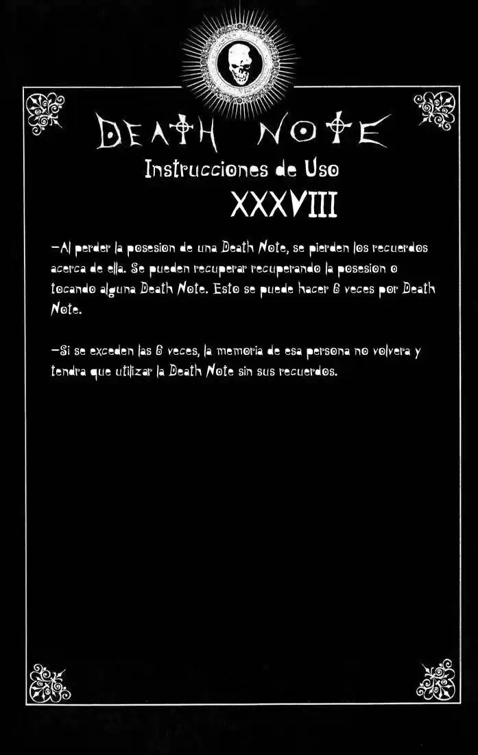 Reglas de uso de Death note (2007) - Capítulo  - Página 39 - LectorTMOo
