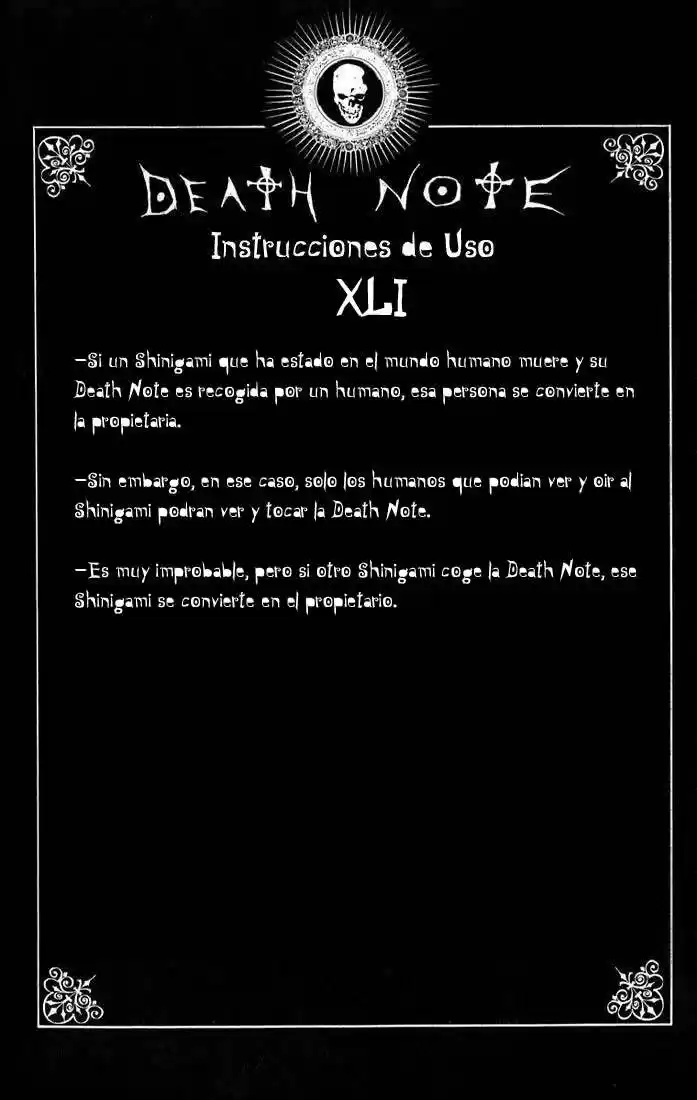 Reglas de uso de Death note (2007) - Capítulo  - Página 42 - LectorTMOo