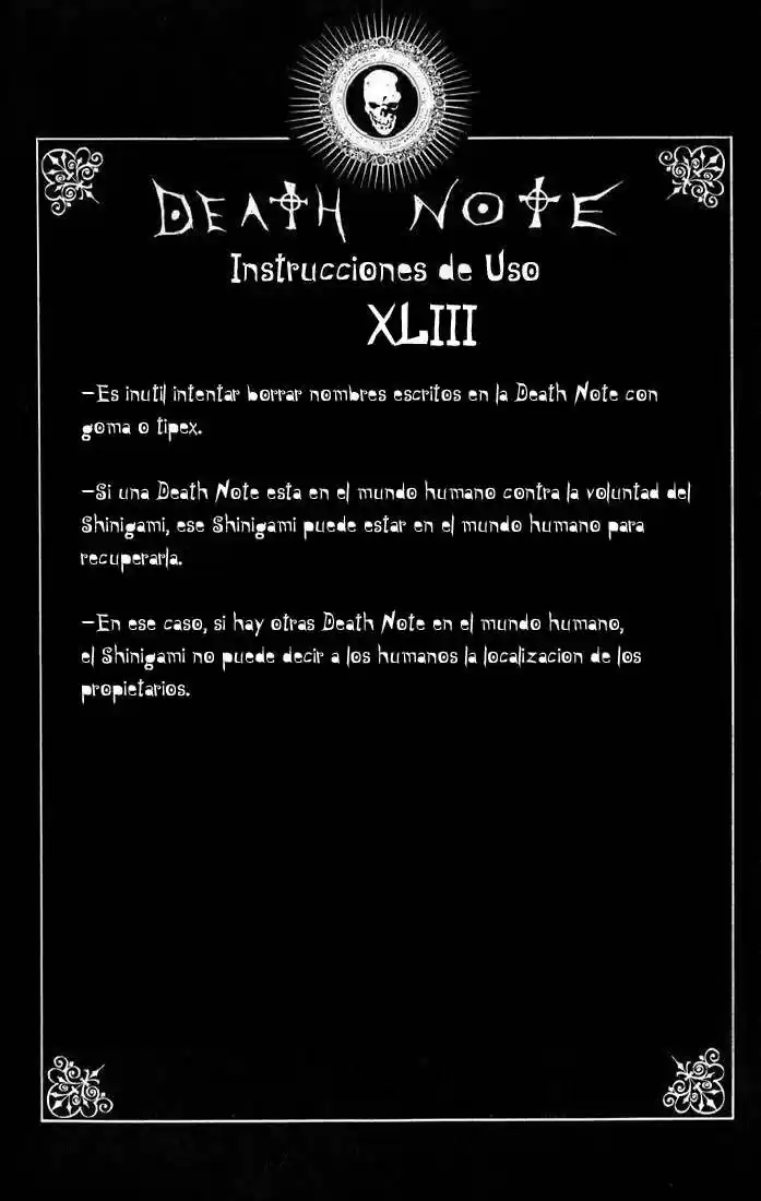 Reglas de uso de Death note (2007) - Capítulo  - Página 44 - LectorTMOo