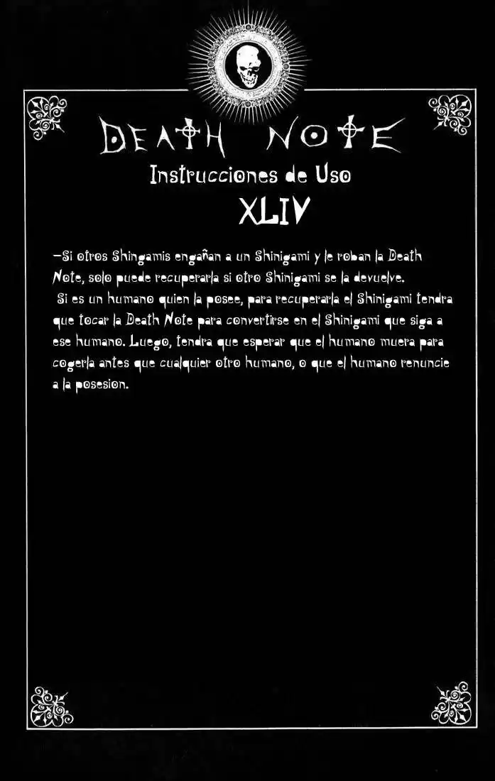 Reglas de uso de Death note (2007) - Capítulo  - Página 45 - LectorTMOo