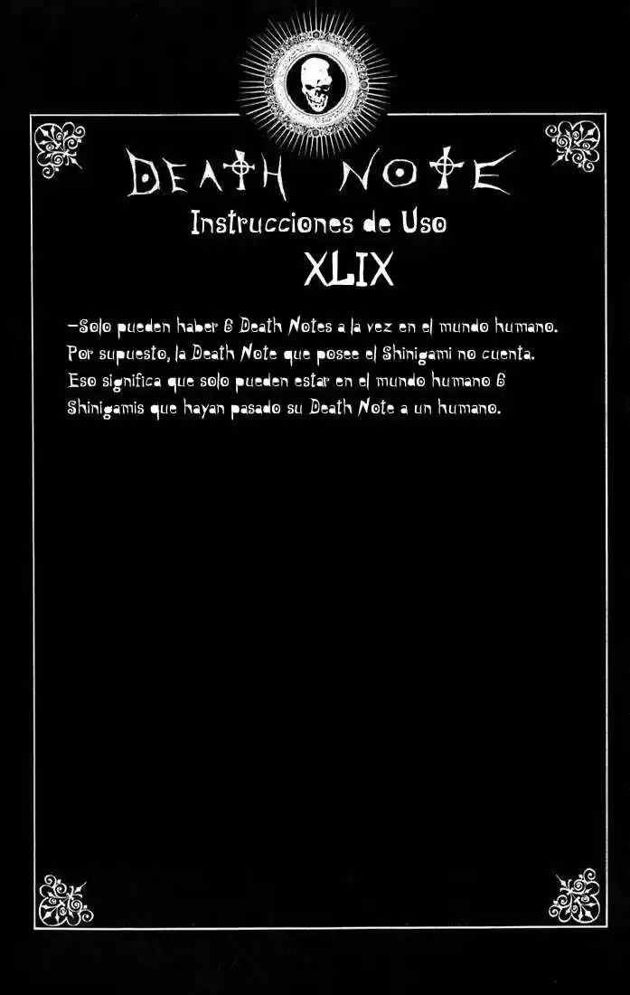 Reglas de uso de Death note (2007) - Capítulo  - Página 50 - LectorTMOo