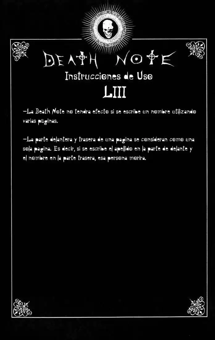 Reglas de uso de Death note (2007) - Capítulo  - Página 54 - LectorTMOo
