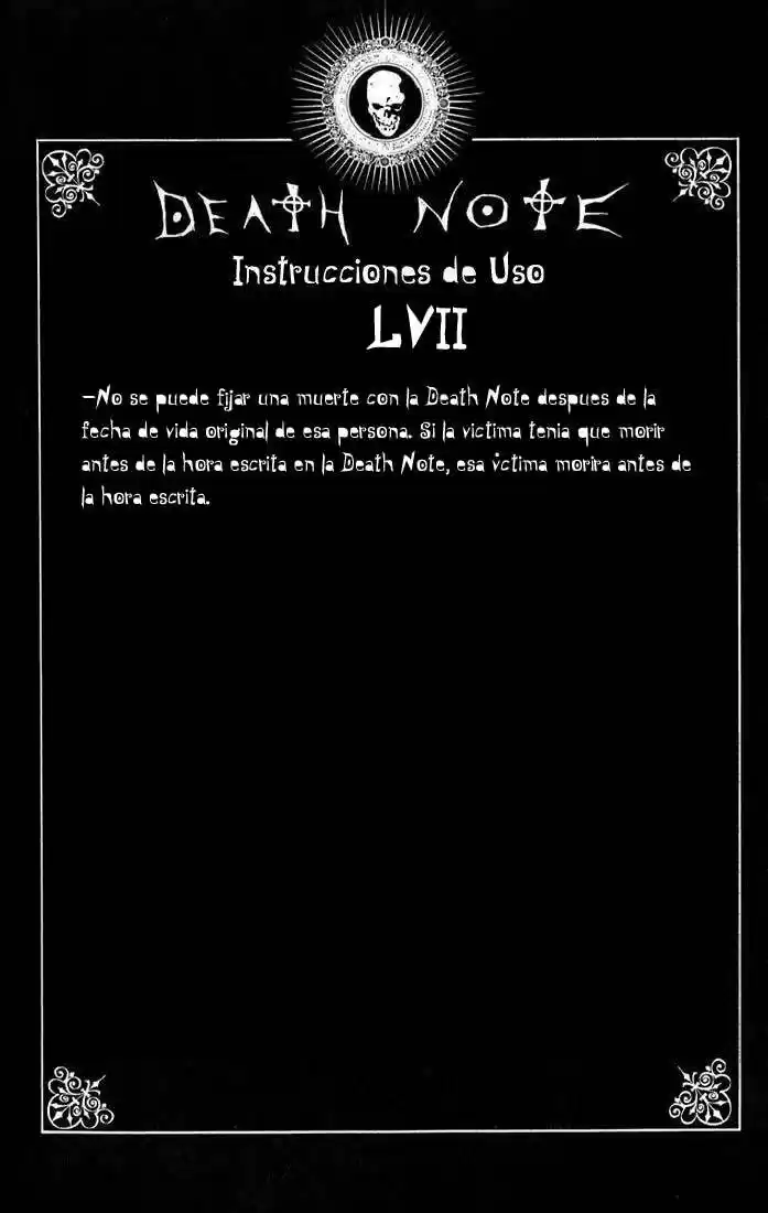 Reglas de uso de Death note (2007) - Capítulo  - Página 58 - LectorTMOo