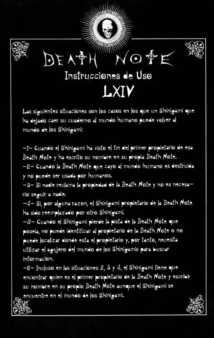 Reglas de uso de Death note (2007) - Capítulo  - Página 65 - LectorTMOo