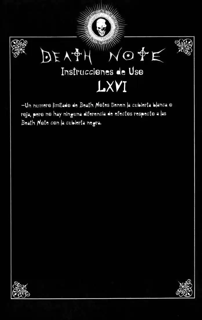 Reglas de uso de Death note (2007) - Capítulo  - Página 67 - LectorTMOo
