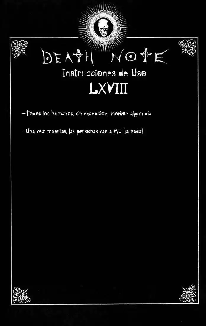 Reglas de uso de Death note (2007) - Capítulo  - Página 69 - LectorTMOo