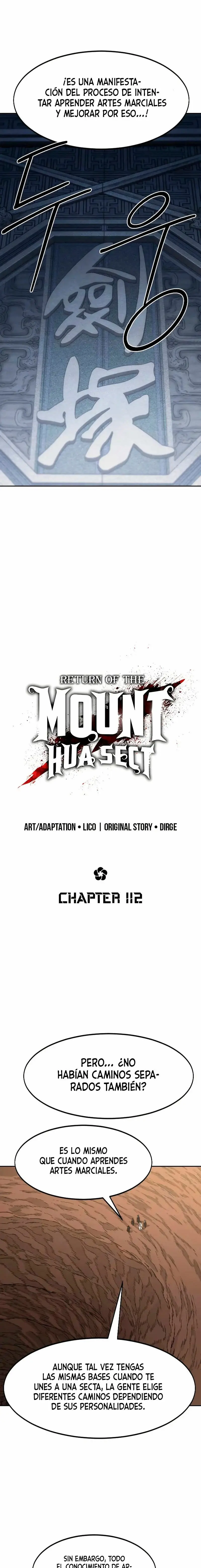 Regreso de la Secta del Monte Hua (2021) - Capítulo 112 - Página 11 - LectorTMOo
