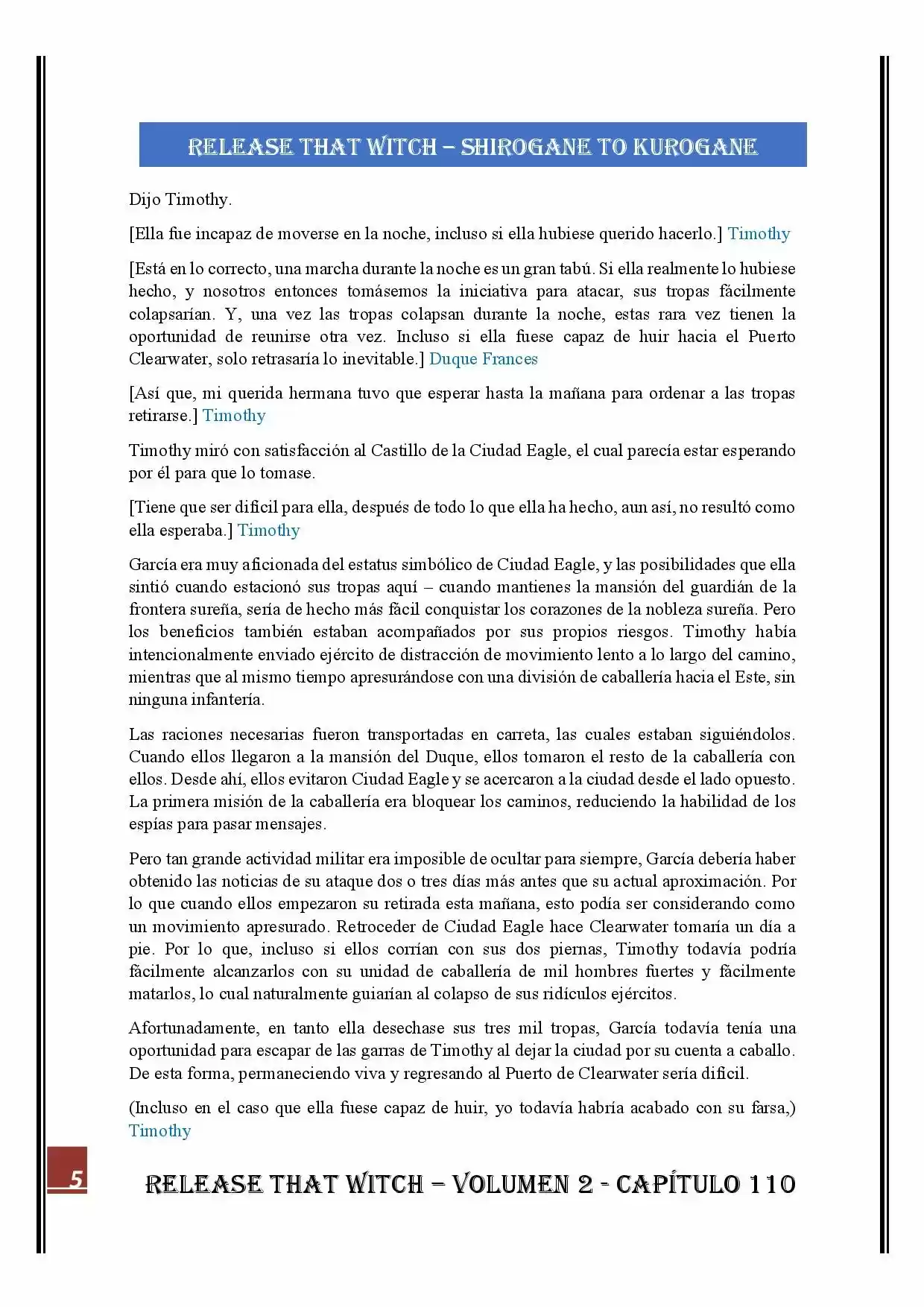Release that Witch (Novela) (2016) - Capítulo 110 - Página 5 - LectorTMOo
