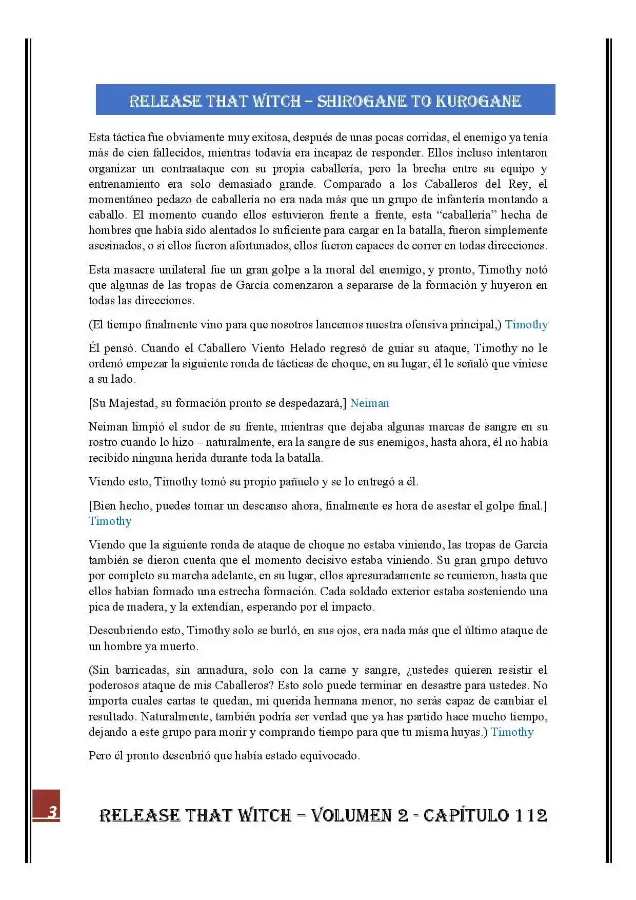 Release that Witch (Novela) (2016) - Capítulo 112 - Página 3 - LectorTMOo