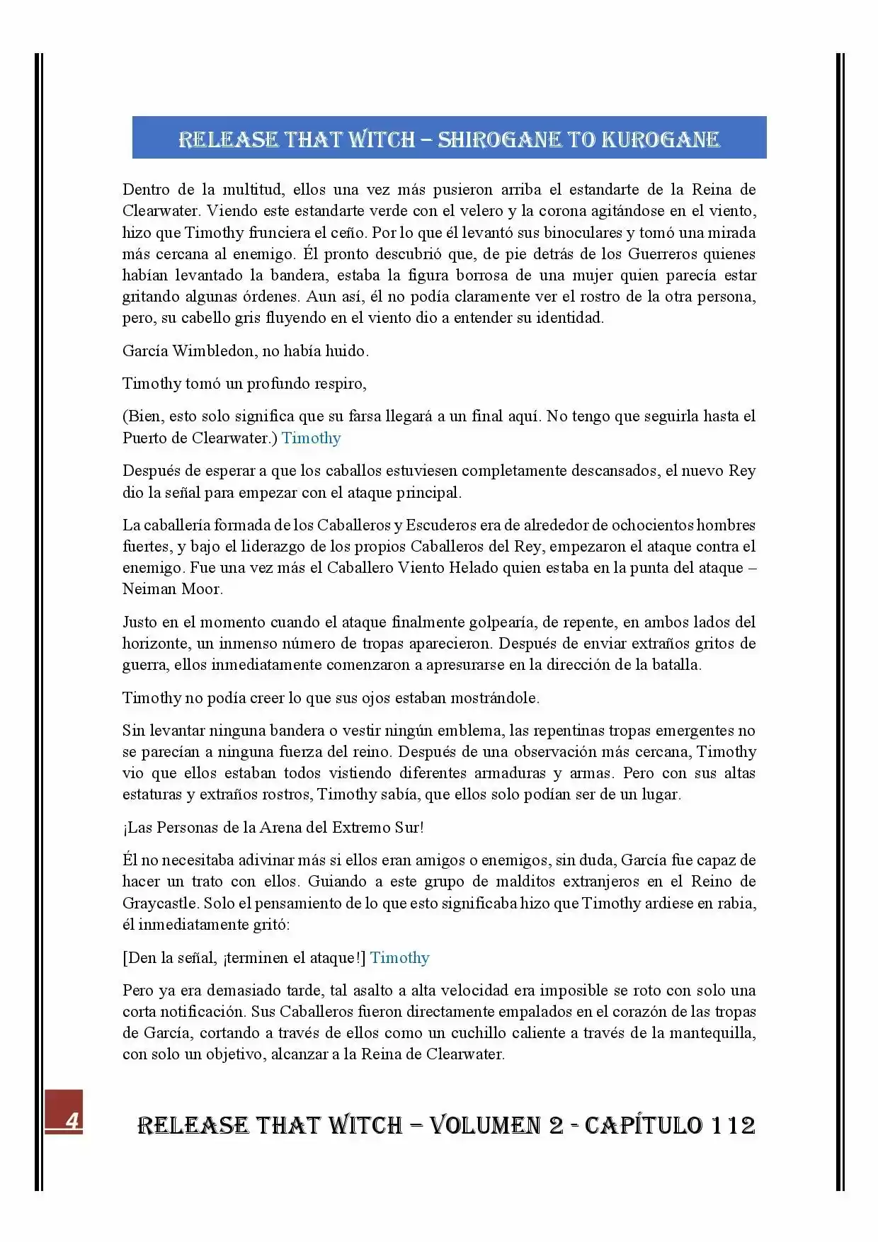 Release that Witch (Novela) (2016) - Capítulo 112 - Página 4 - LectorTMOo