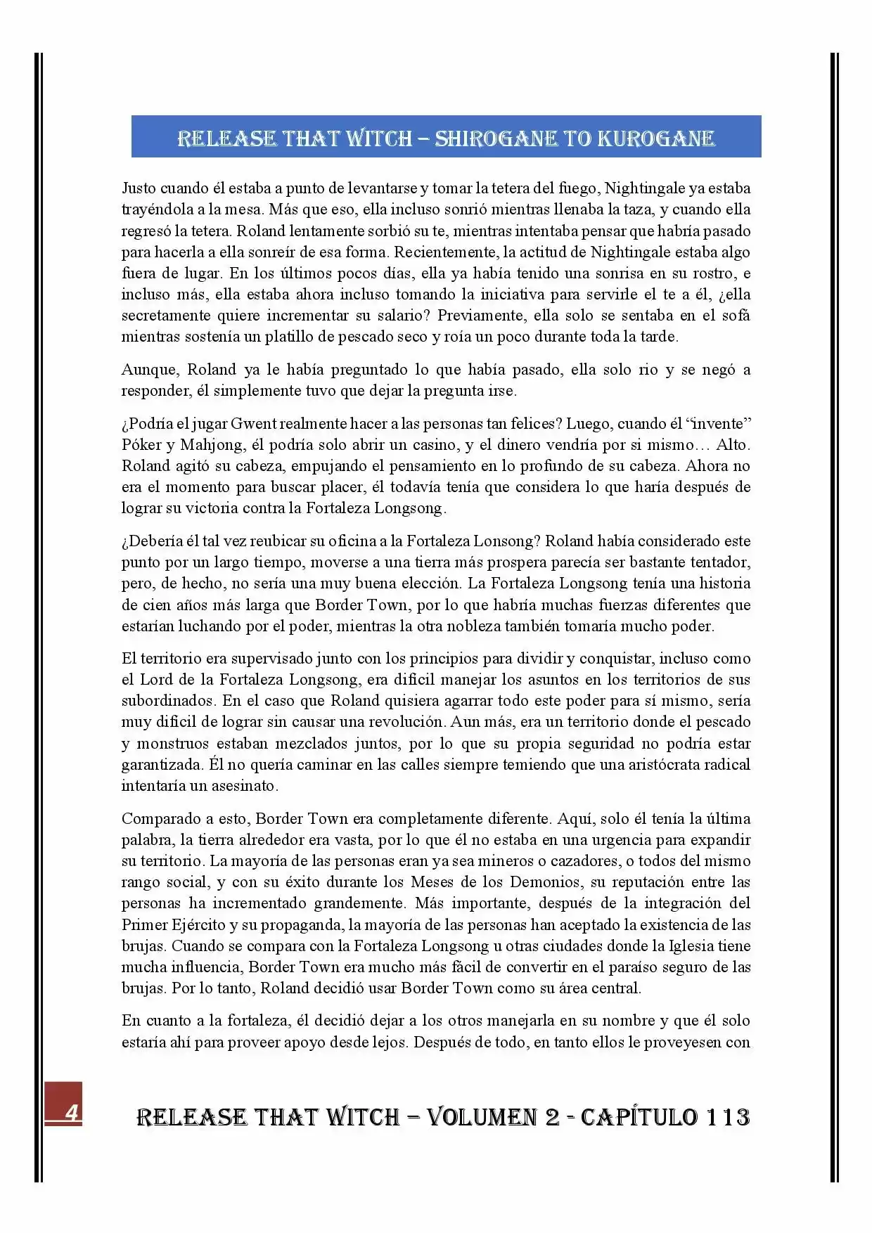 Release that Witch (Novela) (2016) - Capítulo 113 - Página 4 - LectorTMOo
