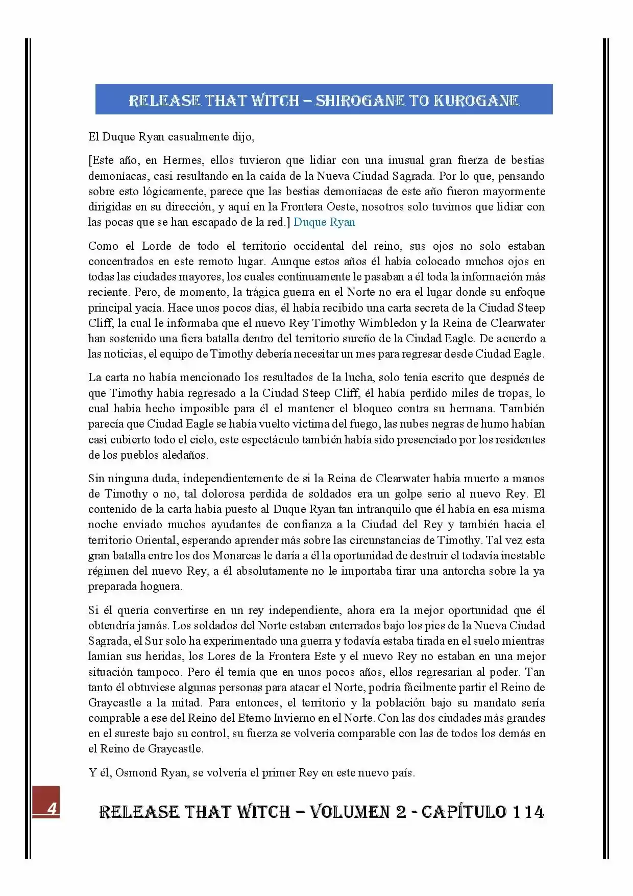 Release that Witch (Novela) (2016) - Capítulo 114 - Página 4 - LectorTMOo