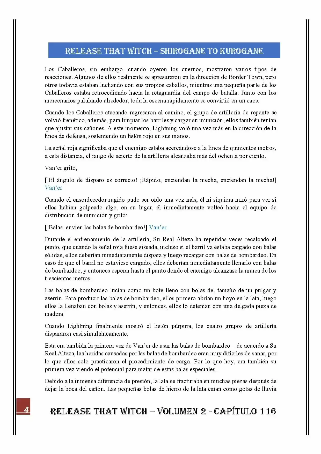 Release that Witch (Novela) (2016) - Capítulo 116 - Página 4 - LectorTMOo