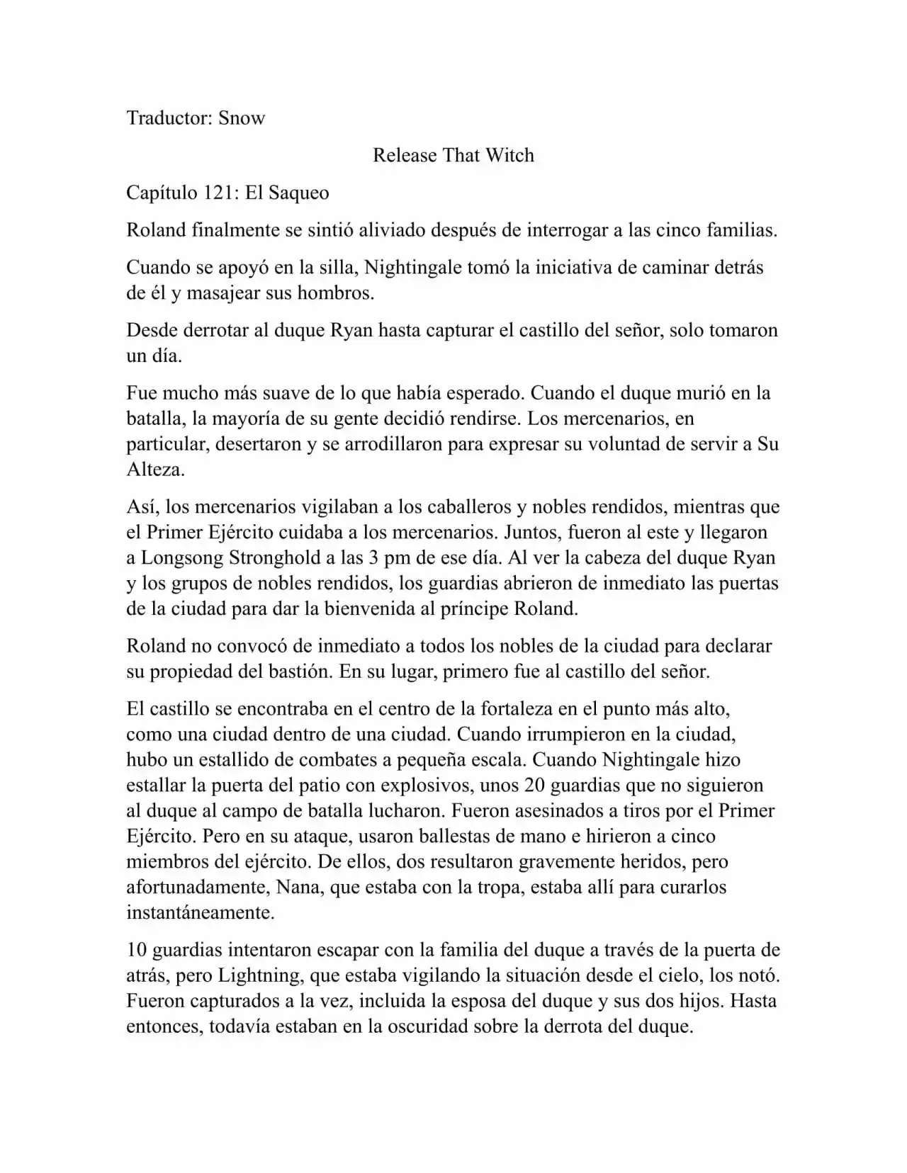 Release that Witch (Novela) (2016) - Capítulo 121 - Página 1 - LectorTMOo