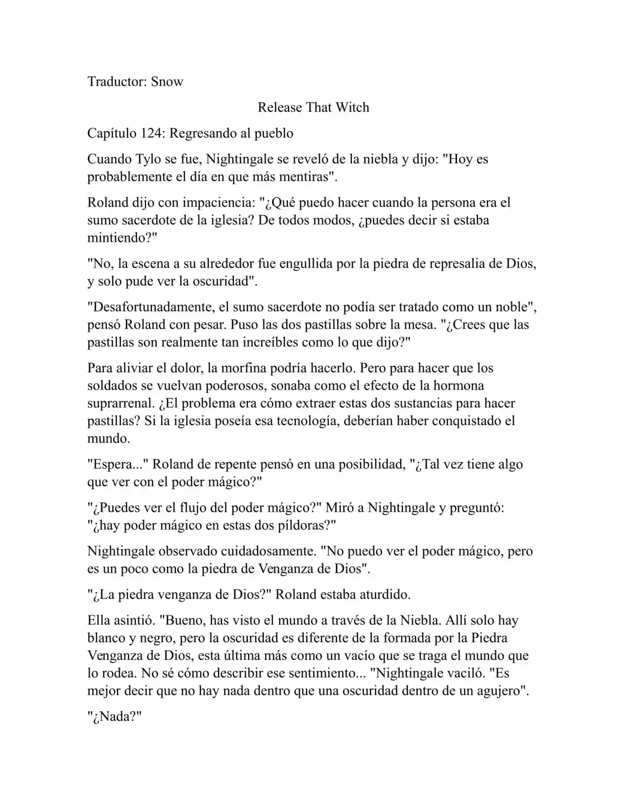Release that Witch (Novela) (2016) - Capítulo 124 - Página 1 - LectorTMOo