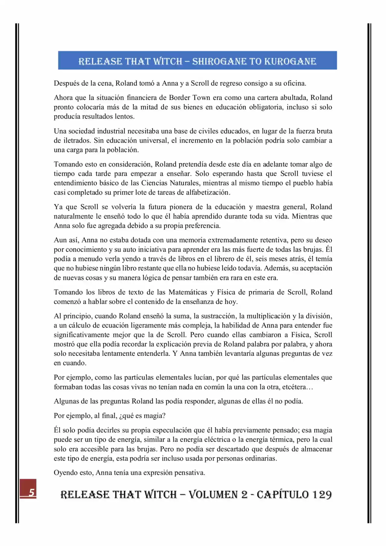 Release that Witch (Novela) (2016) - Capítulo 129 - Página 5 - LectorTMOo