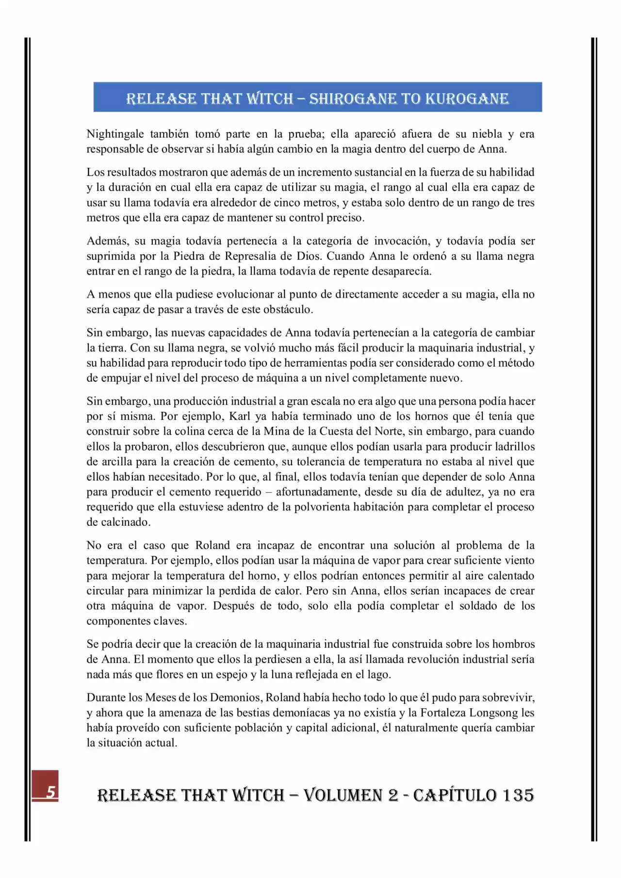 Release that Witch (Novela) (2016) - Capítulo 135 - Página 5 - LectorTMOo