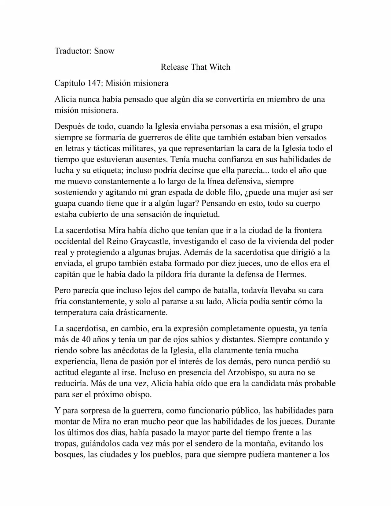 Release that Witch (Novela) (2016) - Capítulo 147 - Página 1 - LectorTMOo