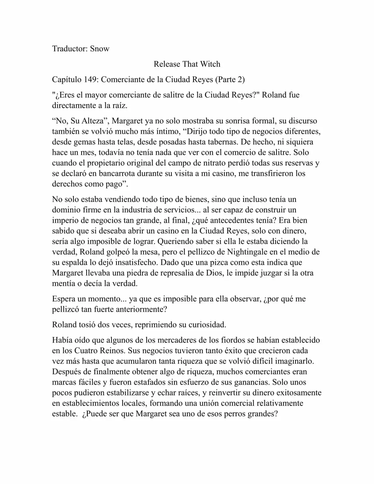 Release that Witch (Novela) (2016) - Capítulo 149 - Página 1 - LectorTMOo