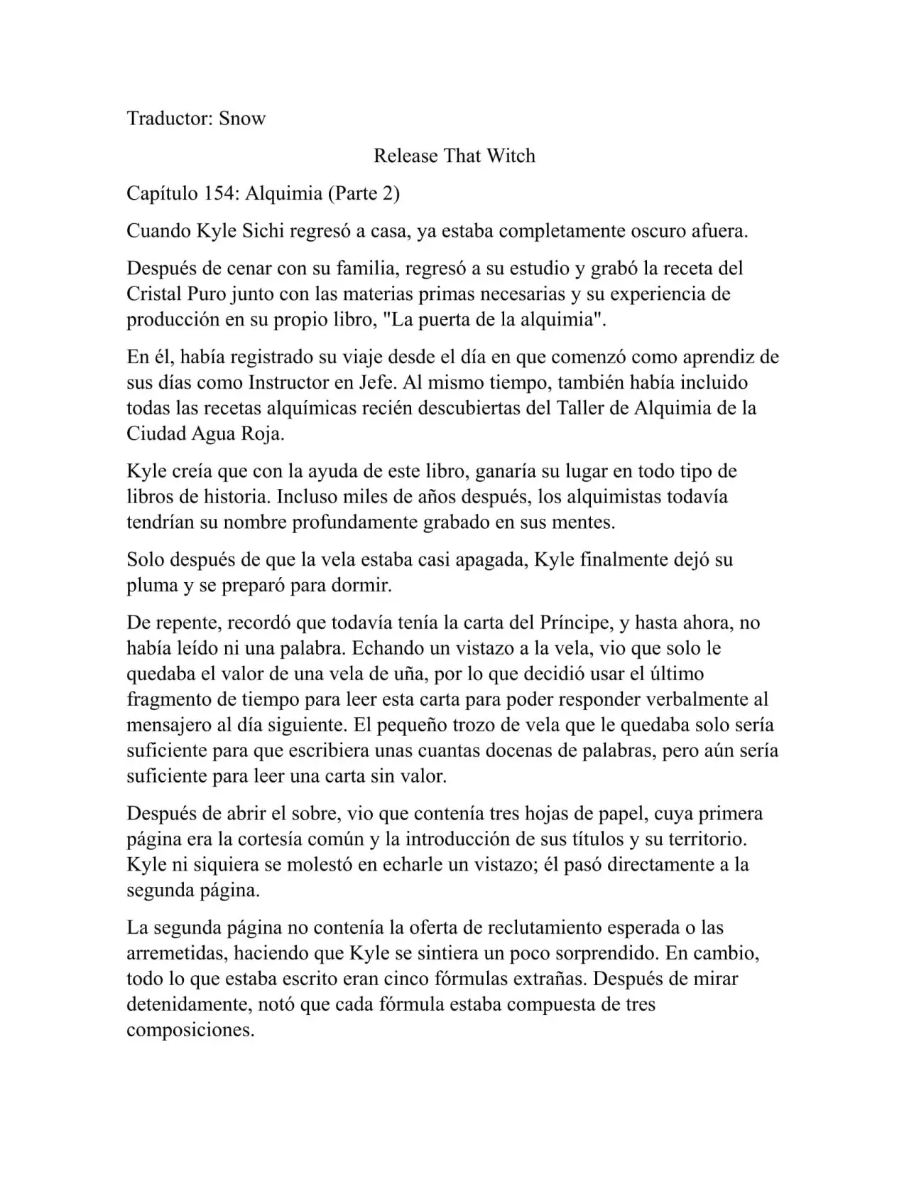 Release that Witch (Novela) (2016) - Capítulo 154 - Página 1 - LectorTMOo