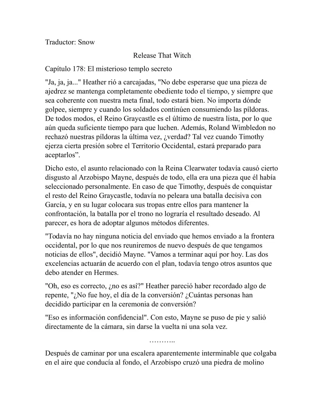 Release that Witch (Novela) (2016) - Capítulo 178 - Página 1 - LectorTMOo