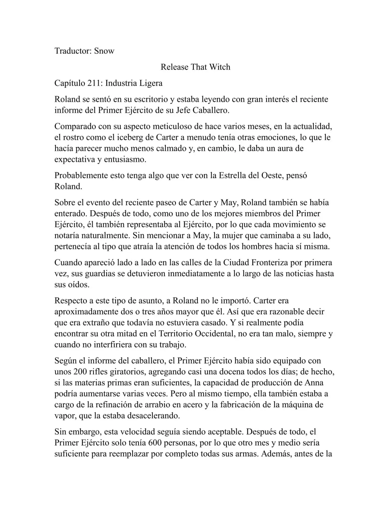 Release that Witch (Novela) (2016) - Capítulo 211 - Página 1 - LectorTMOo