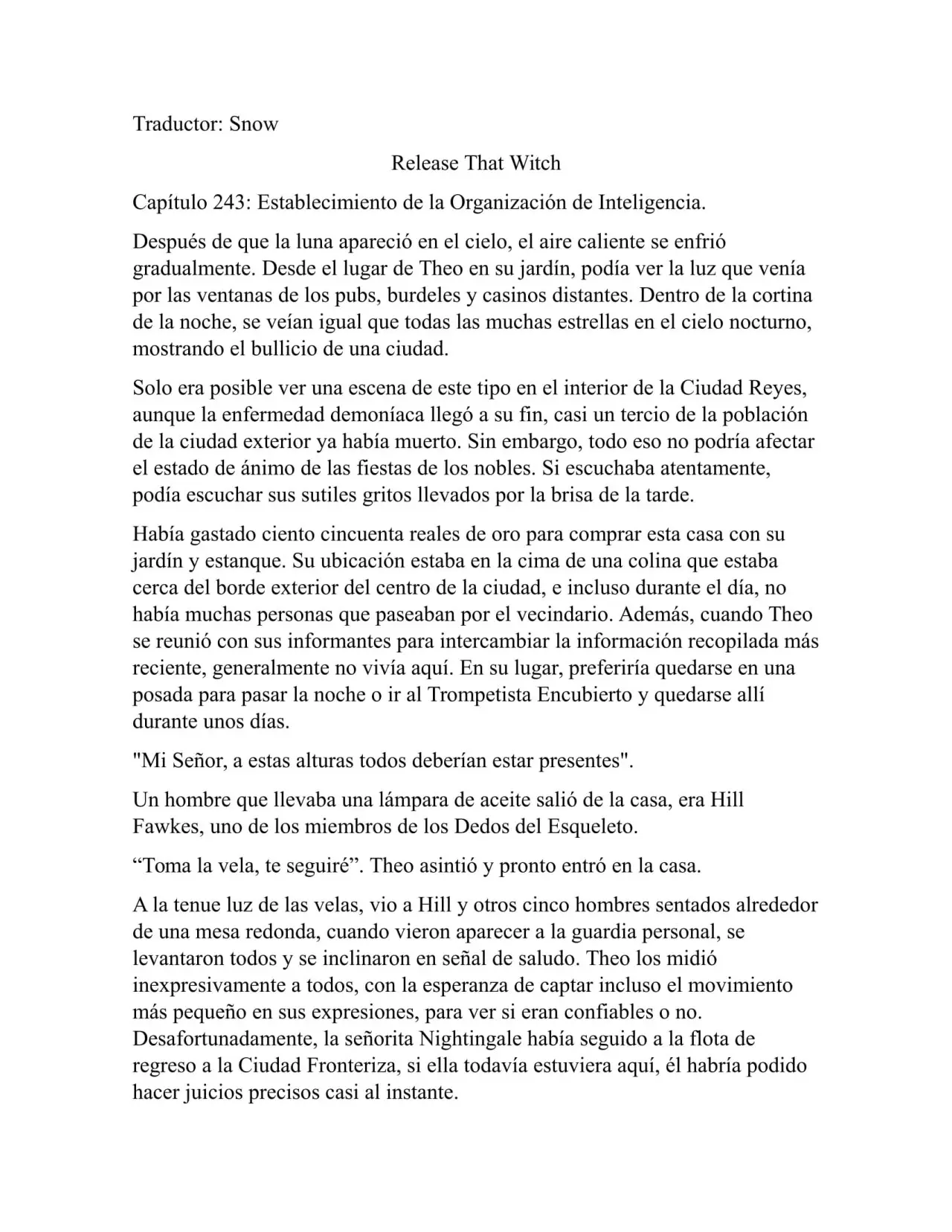 Release that Witch (Novela) (2016) - Capítulo 243 - Página 1 - LectorTMOo