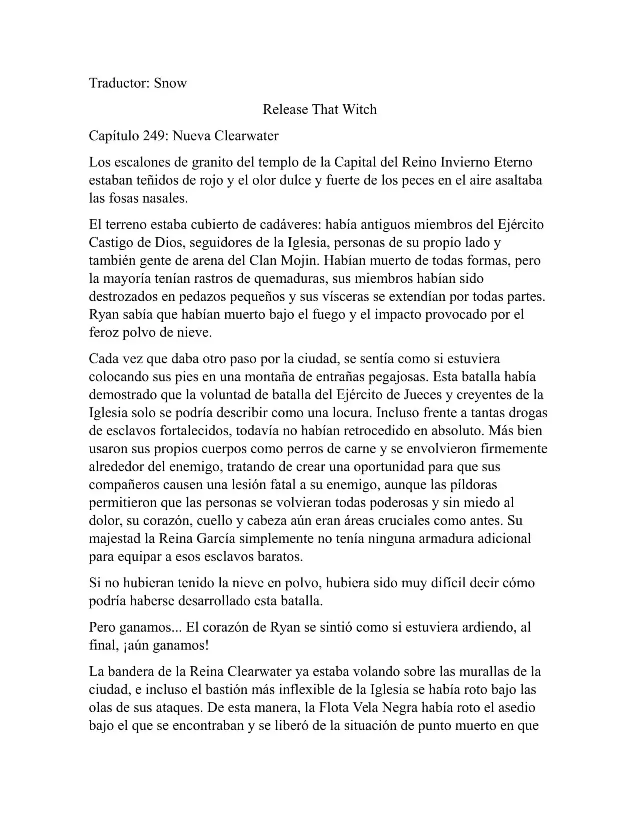 Release that Witch (Novela) (2016) - Capítulo 249 - Página 1 - LectorTMOo