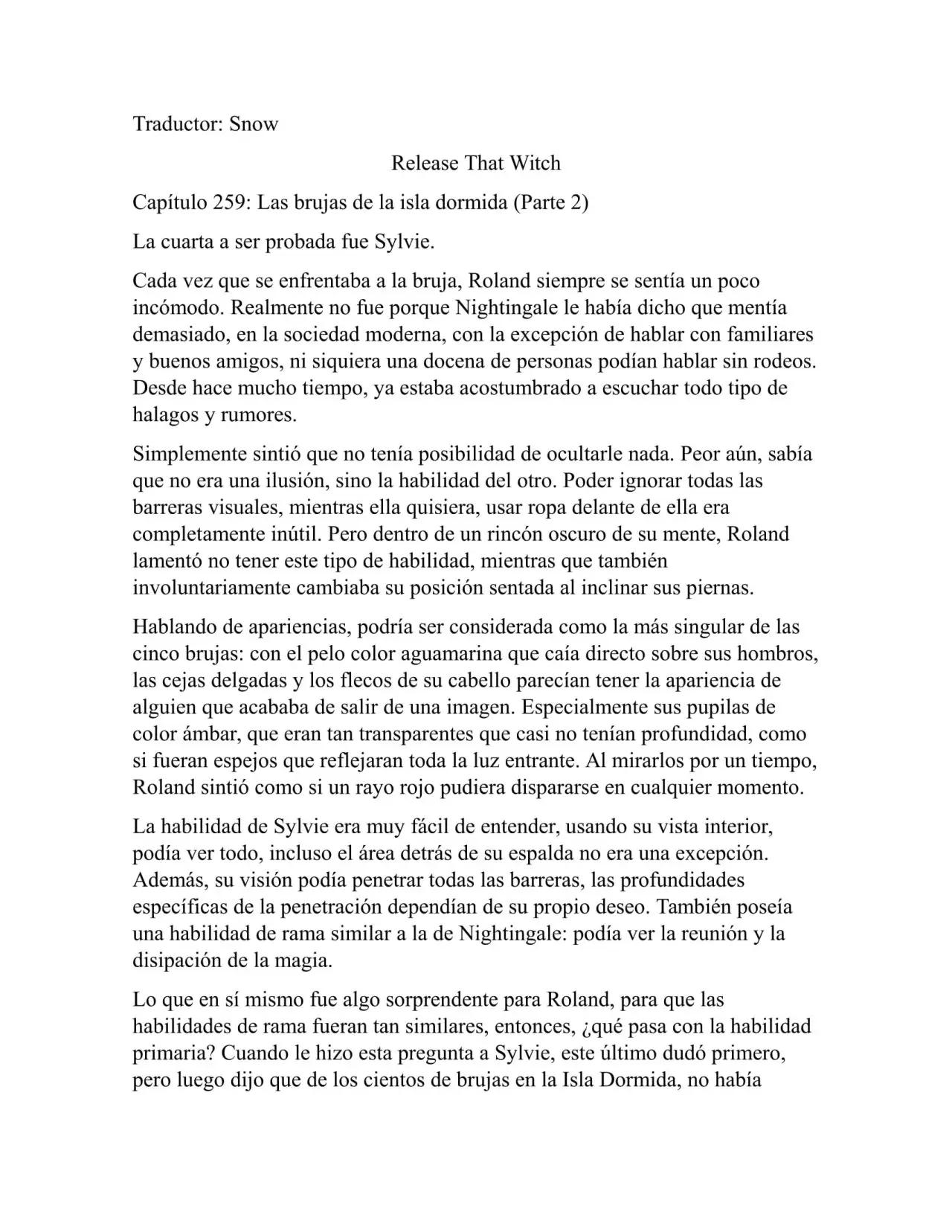 Release that Witch (Novela) (2016) - Capítulo 259 - Página 1 - LectorTMOo