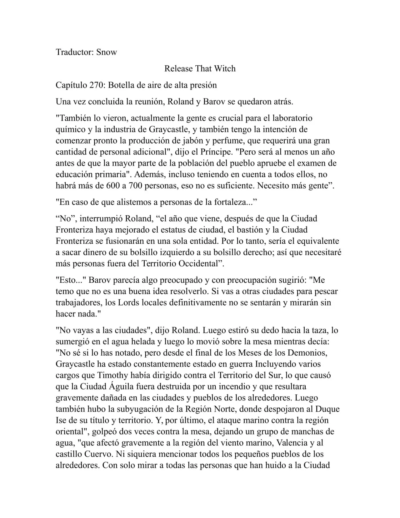Release that Witch (Novela) (2016) - Capítulo 270 - Página 1 - LectorTMOo